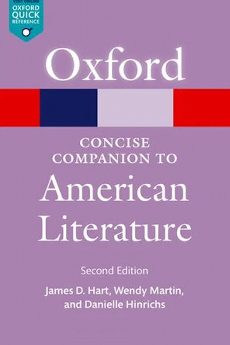 Book cover - The Concise Oxford Companion to American Literature
